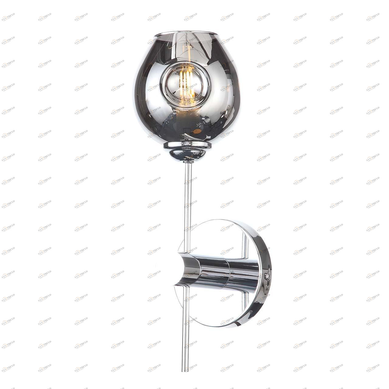 Бра настенное дымчато-серое ST Luce Fovia SL1500.101.01 ST LUCE FOVIA 00-3930603 Серый 