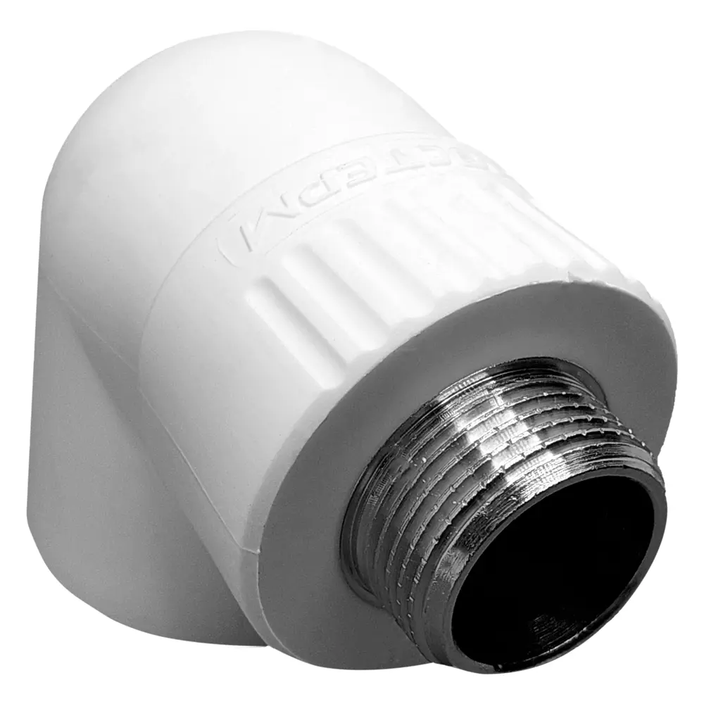 Угол комбинированный 90° Ростерм 1/2"x25 мм НР полипропилен STLM-2186327 - Вид №1