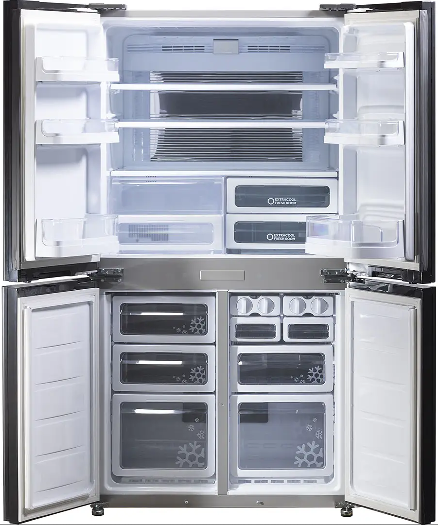 8196788 Холодильник многодверный   Sharp SJEX93PSL серый STDN-0117000 - Вид №1