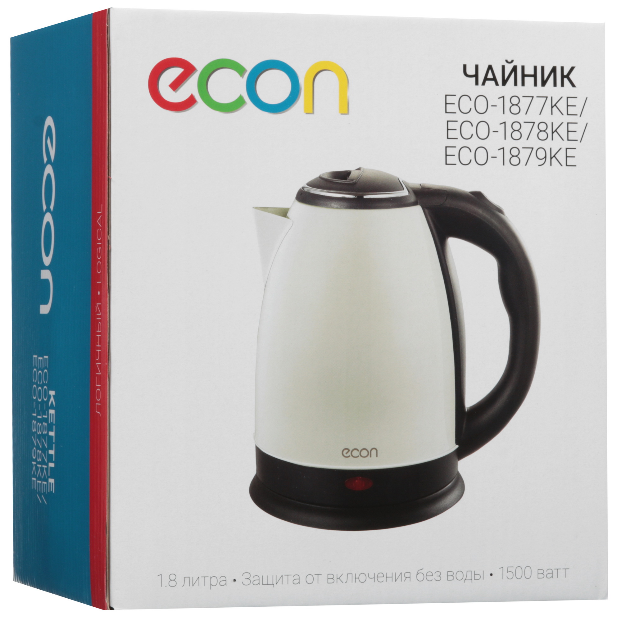 8191782 Электрочайник ECON ECO-1878KE черный STDN-0031877 - Вид №7