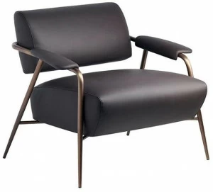 Potocco Кожаное кресло с подлокотниками Stay 909/pl