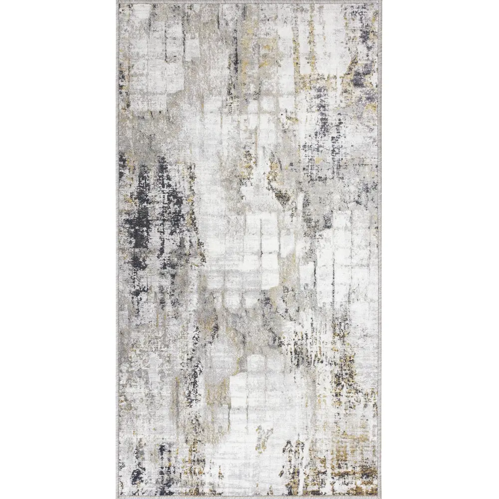 Ковер РОЯЛТАФТ Colaris серый 80x150 см - стильный акцент для современного интерьера 89418253 STLM-1569514