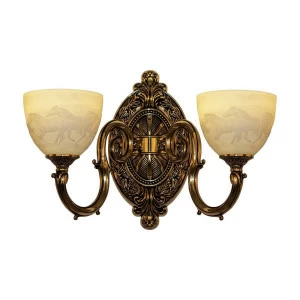 Бра настенное бежевое Bohemia Ivele 7203B12 Horse BOHEMIA IVELE ПОД СТАРИНУ 00-3888974 Бежевый