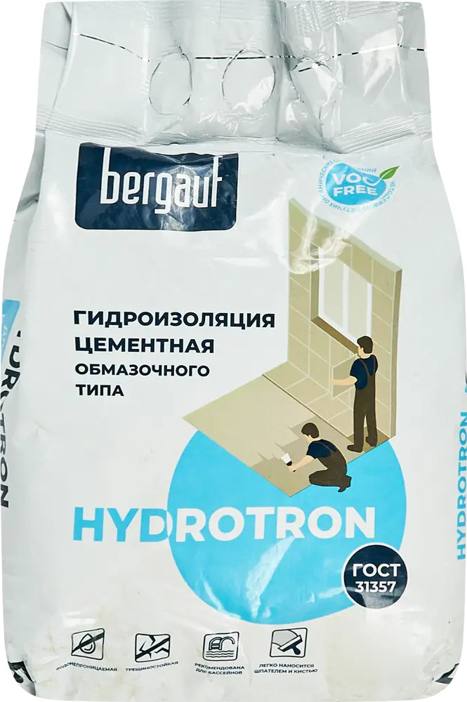 87021420 Гидроизоляция Bergauf Hydrotron 5 кг STLM-1018441