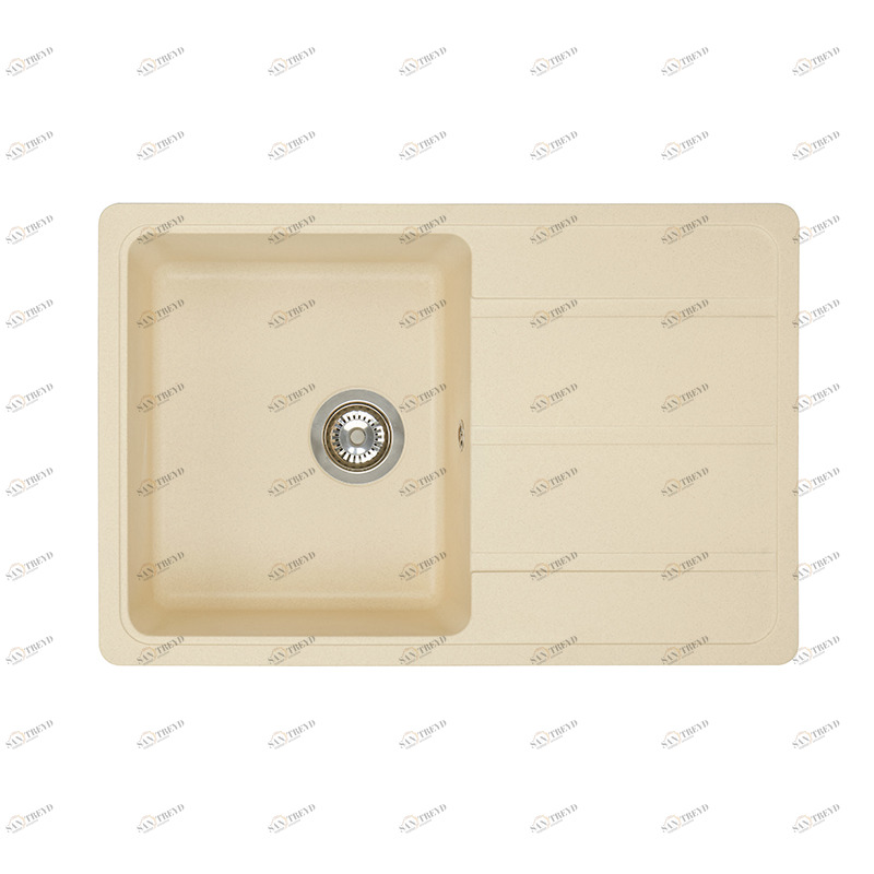 1A712832AD290 Мойка кухонная прямоугольная AQUATON АМАНДА