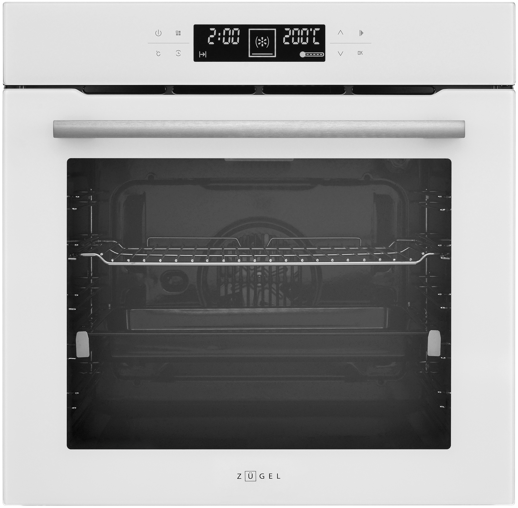 5361900 Электрический духовой шкаф ZUGEL ZOE601W белый STDN-0081046