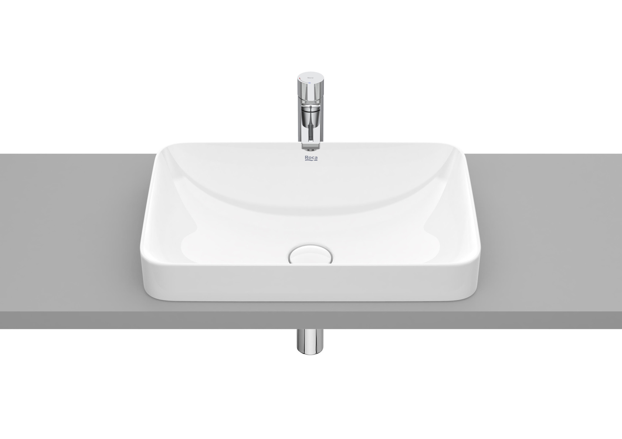 A327534000 SQUARE - Умывальник FINECERAMIC® спасти ROCA Inspira 