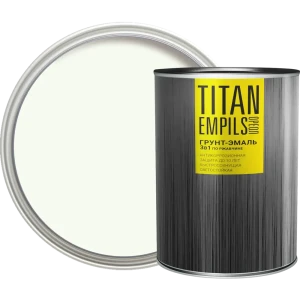 Грунт-эмаль по ржавчине Ореол Titan цвет белый 0.9 кг 84439769 STLM-2072025