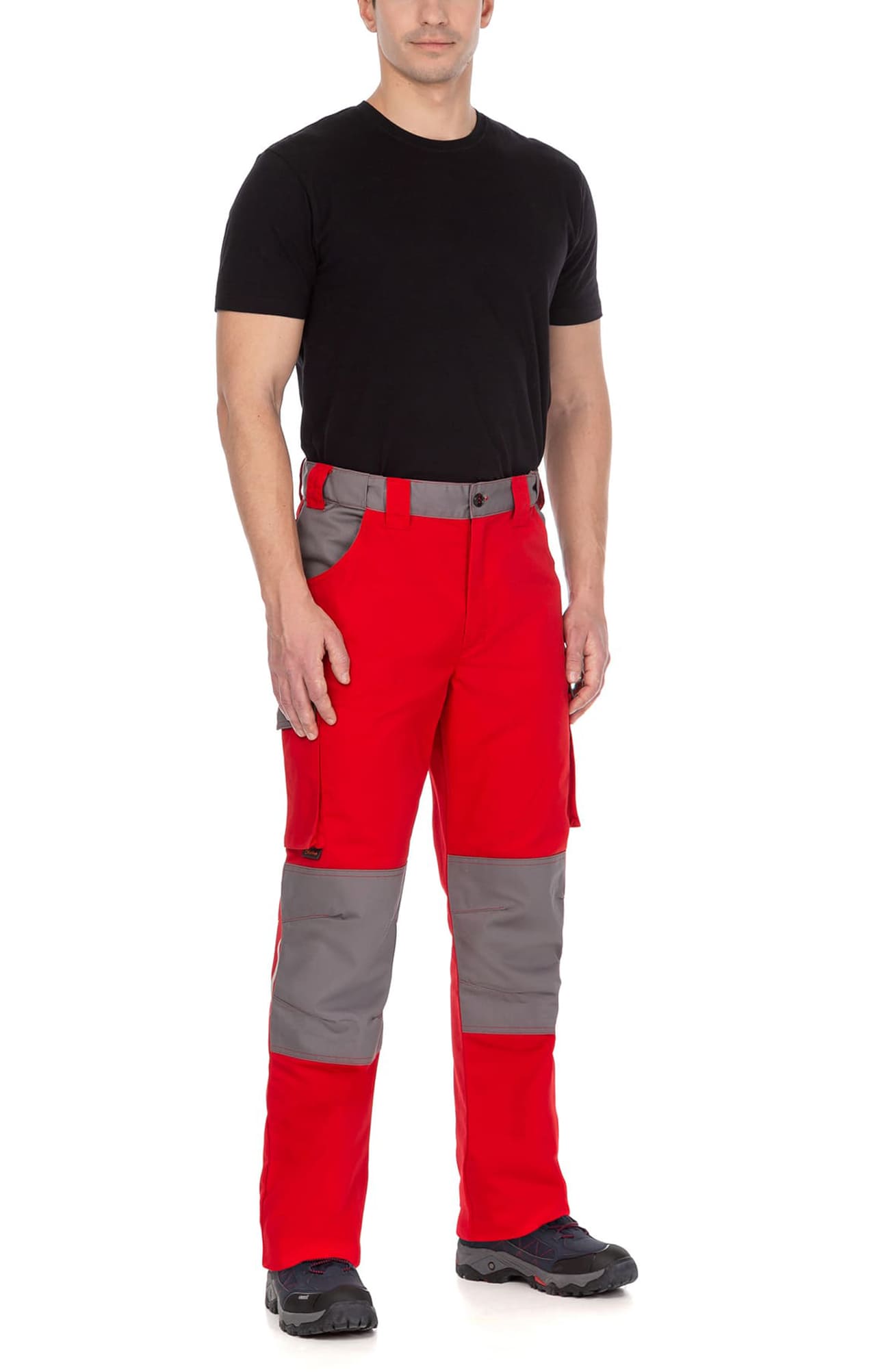 70060 Костюм  NEW красный с серым STATUS  Летняя спецодежда  размер 60-62/182-188  - Вид №13