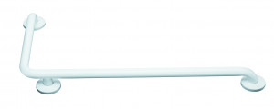 BAI090 Поручень с углом 90º белого цвета mediclinics