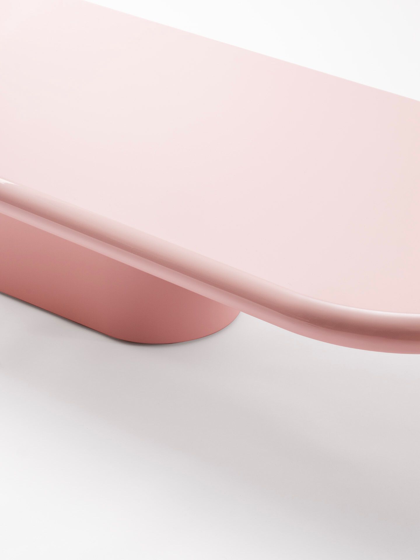 Гостиная МДФ прямоугольный низкий журнальный столик Punto Zero Franca e Allegra ARCH-00141957 - Вид №2