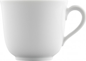 10642863 Furstenberg Чашка кофейная Furstenberg "Вагенфельд" 200мл (белая) Фарфор, Керамика