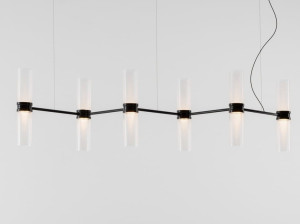 Металлический светодиодный подвесной светильник