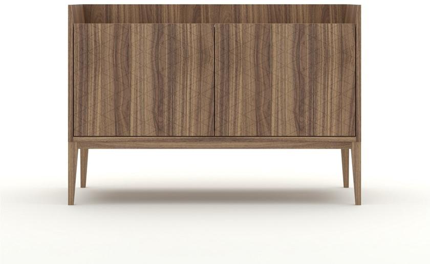 Barba design Буфет из орехового дерева с распашными дверцами Trame 70.c1 - 58.a1 - Вид №1