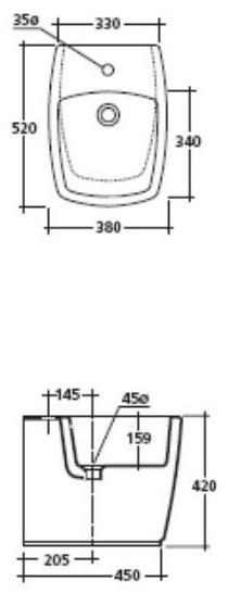 Биде напольное Sa.02 Galassia sun-id-1411518 - Вид №3
