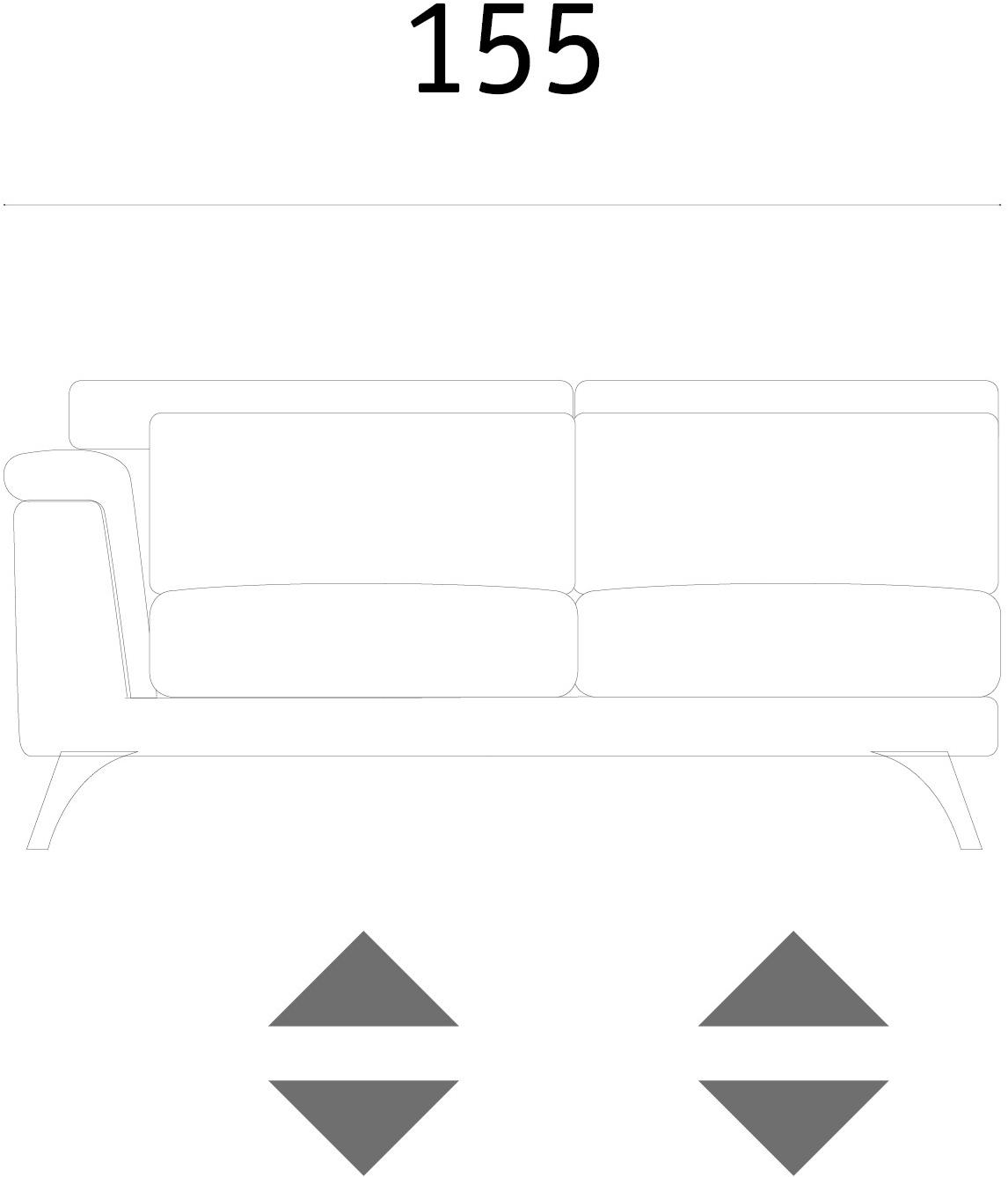 Febal Casa Мягкий тканевый диван с шезлонгом sun-id-1377887 - Вид №9