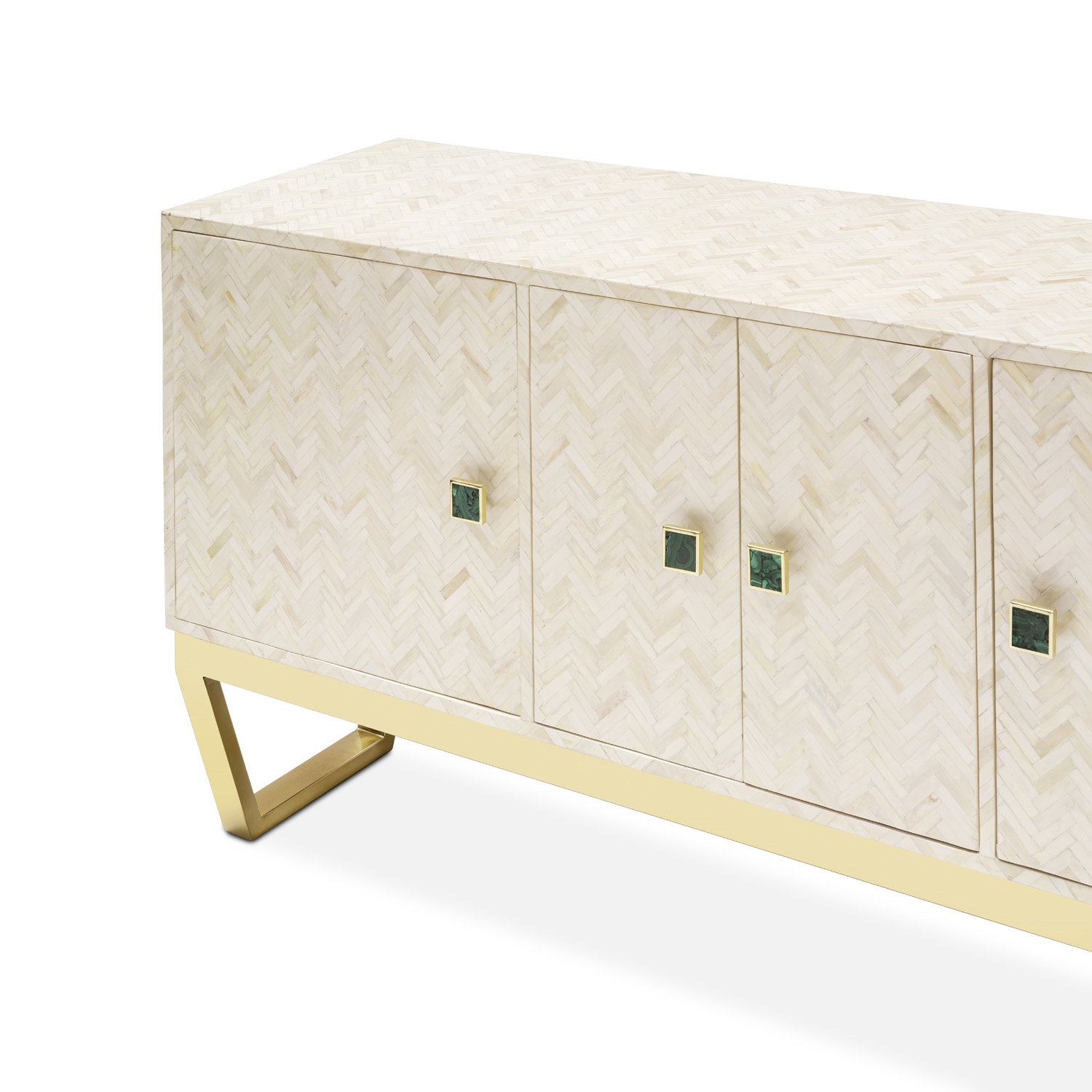 450273-00 ABHIKA Боковая панель BONNIE SMALL H77 166X45 NATURAL  - Вид №1