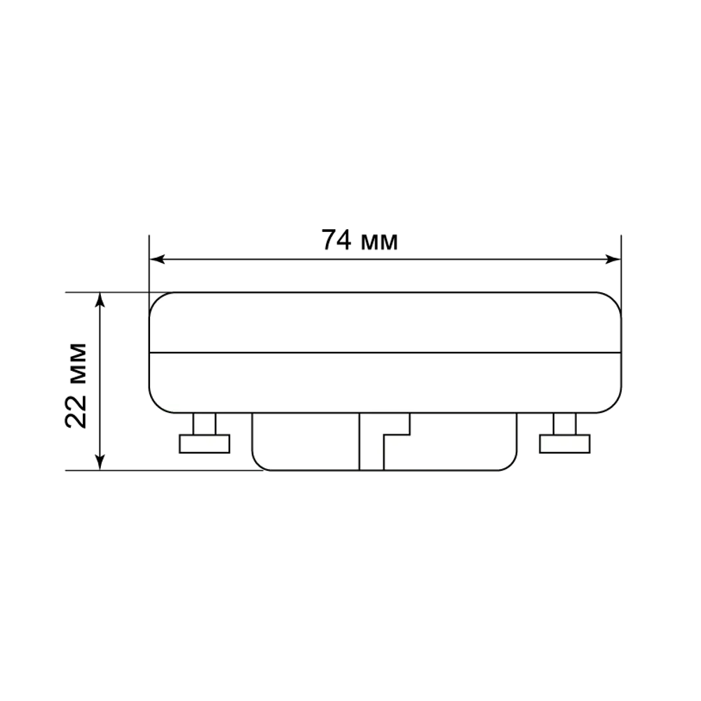 Светодиодная лампа BELLIGHT GX53 6W - энергоэффективное освещение 85637142 STLM-0917421 - Вид №5