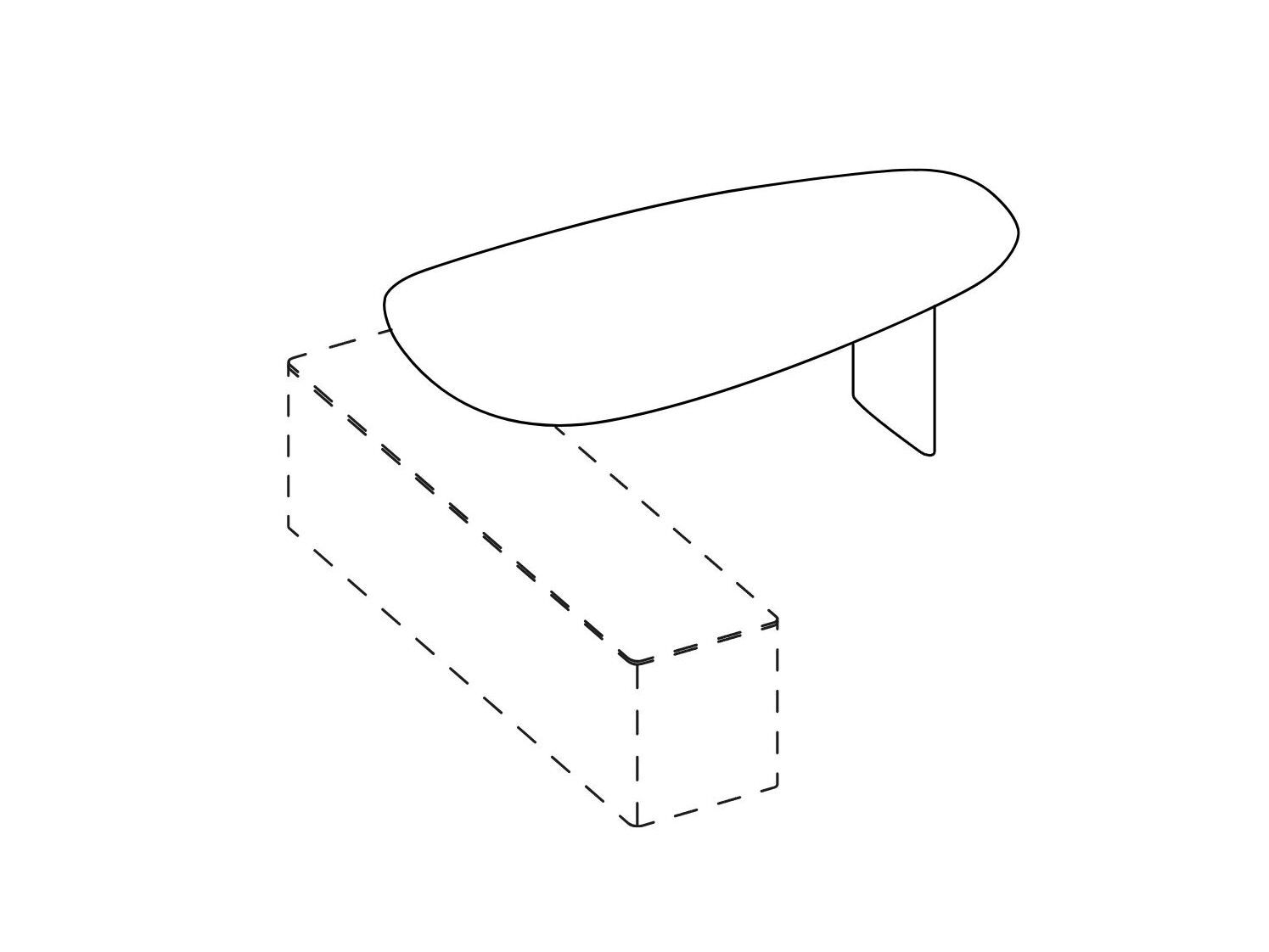 Твердый деревянный исполнительный стол Spiegels x. air ARCH-00004777 - Вид №2