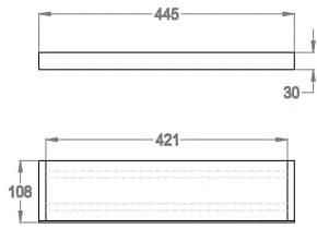 Fir Italia Accessori bagno moderni  Abpl14b  - Вид №2