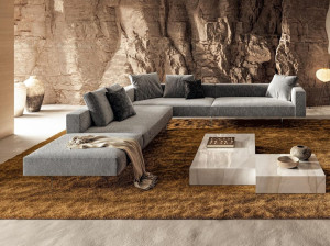 Модульный тканевый диван