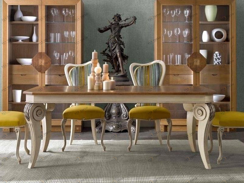 Arvestyle Раздвижной прямоугольный деревянный стол для гостиной Parquet sun-id-1494191