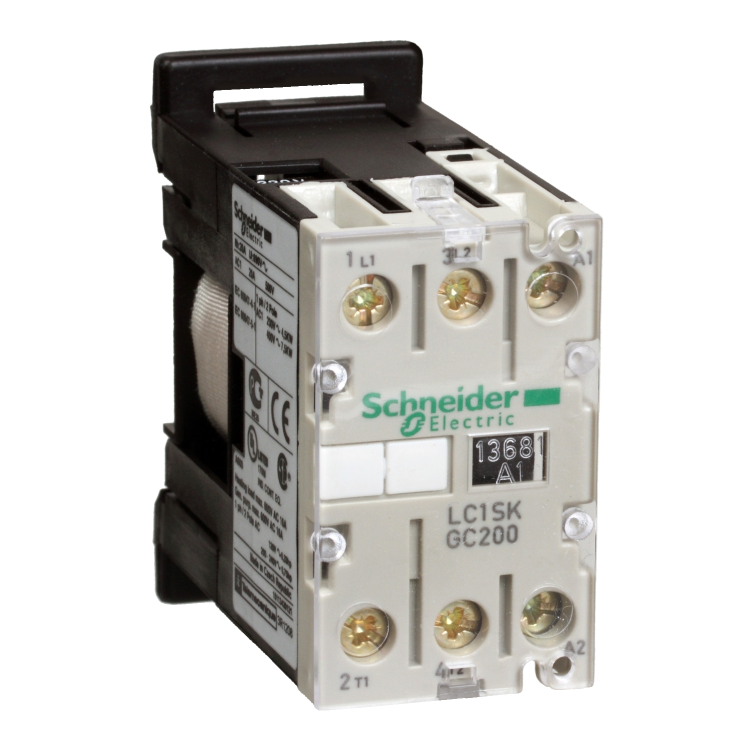 LC1SKGC200E7 Контактор SKG 2P 6А 400/48В AC 2.2кВт Schneider Electric TeSys 