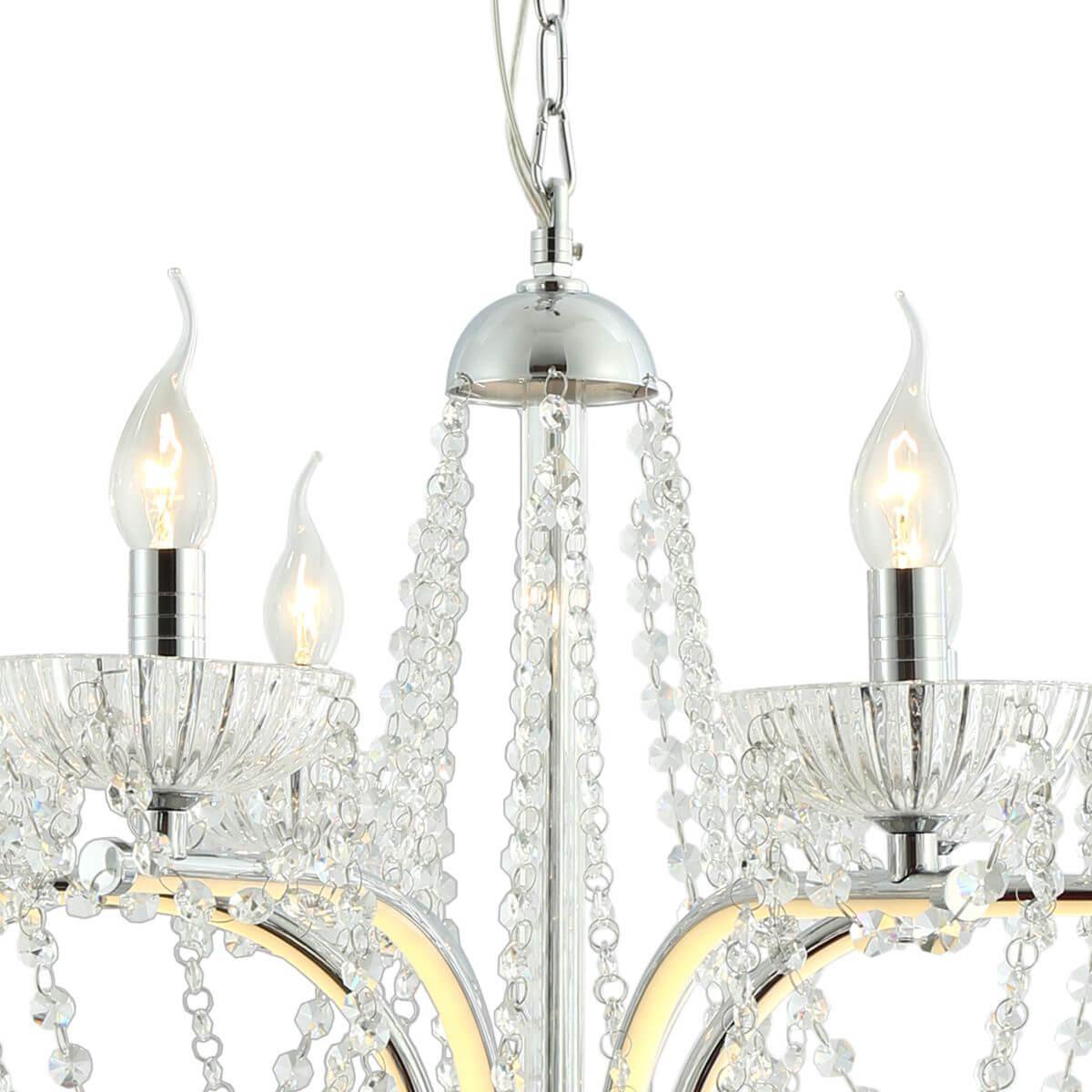 Подвесная люстра Favourite Prunk 2424-6P FAVOURITE ДИЗАЙНЕРСКИЕ, PRUNK 312442 Хром  - Вид №2