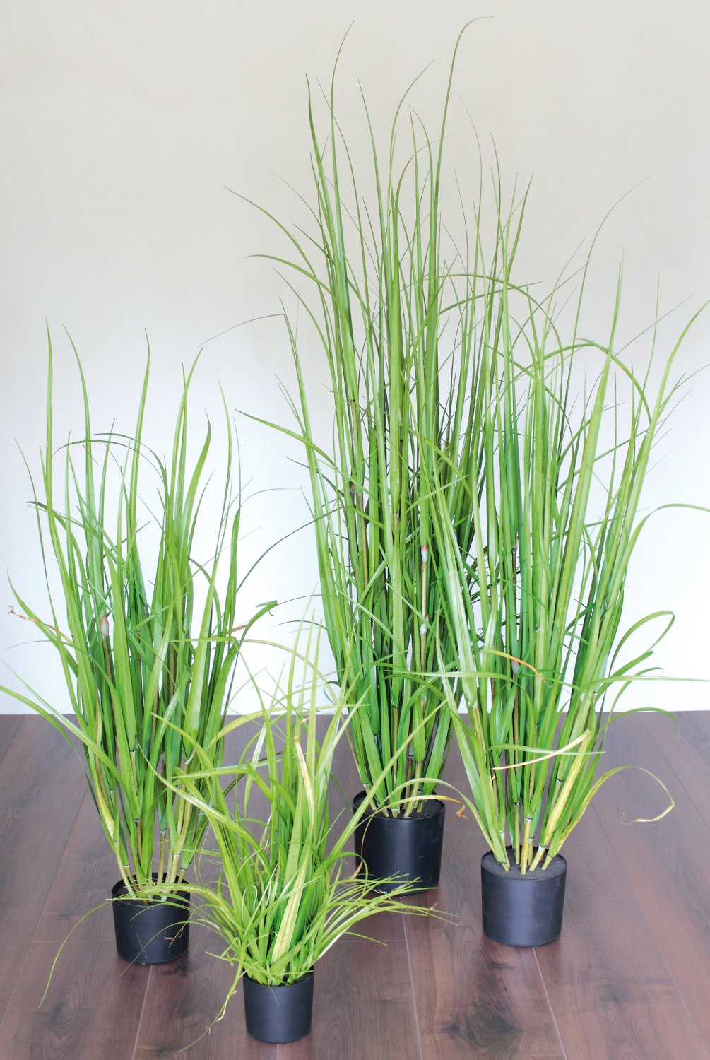 4537 883 a3 Искусственный куст травы, горшечный, 180 см, зеленый H-andreas  - Вид №1