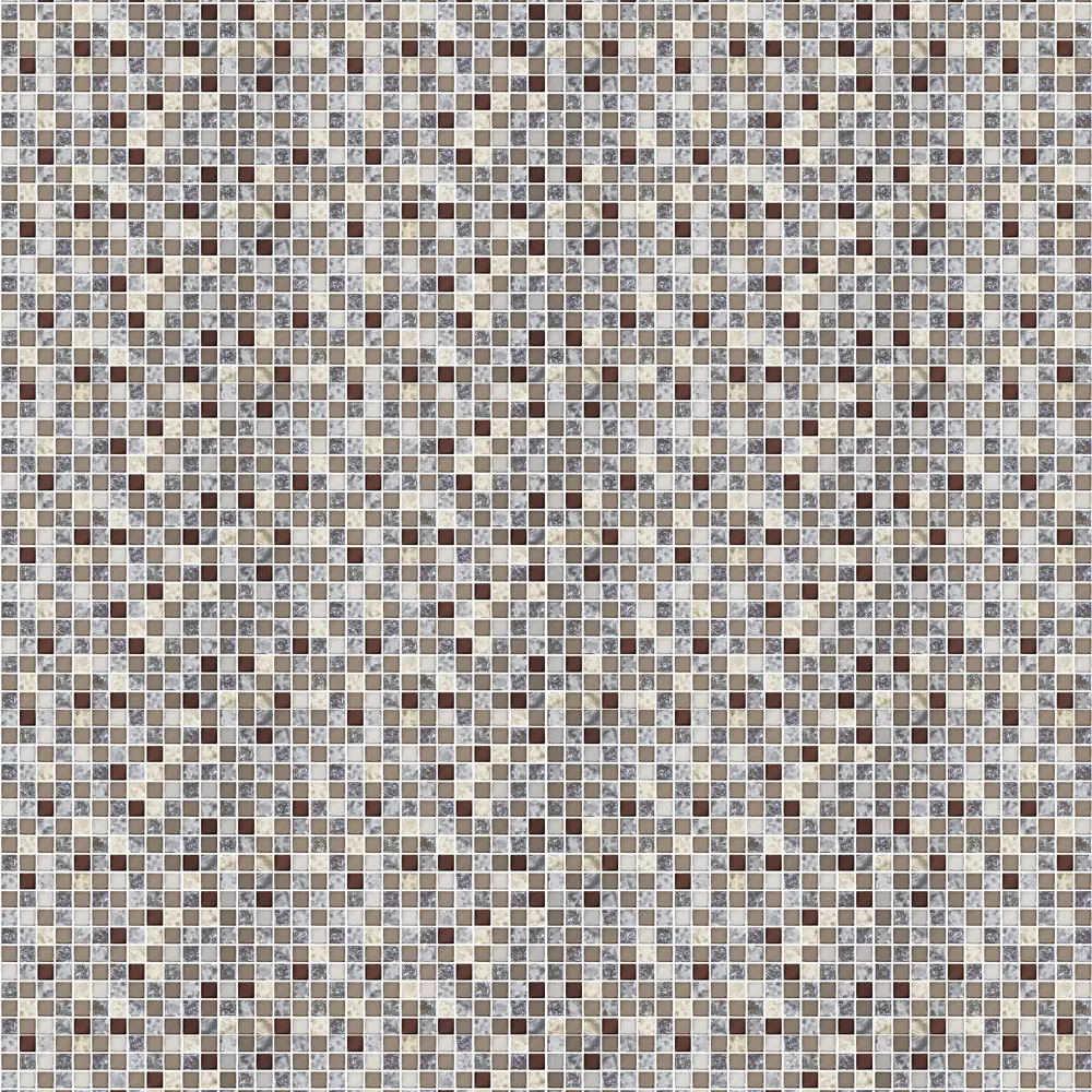 Мозаика стеклянная Terrazzo 30x30 см цвет коричневый 82825681 STLM-2017193 Santreyd - Вид №1