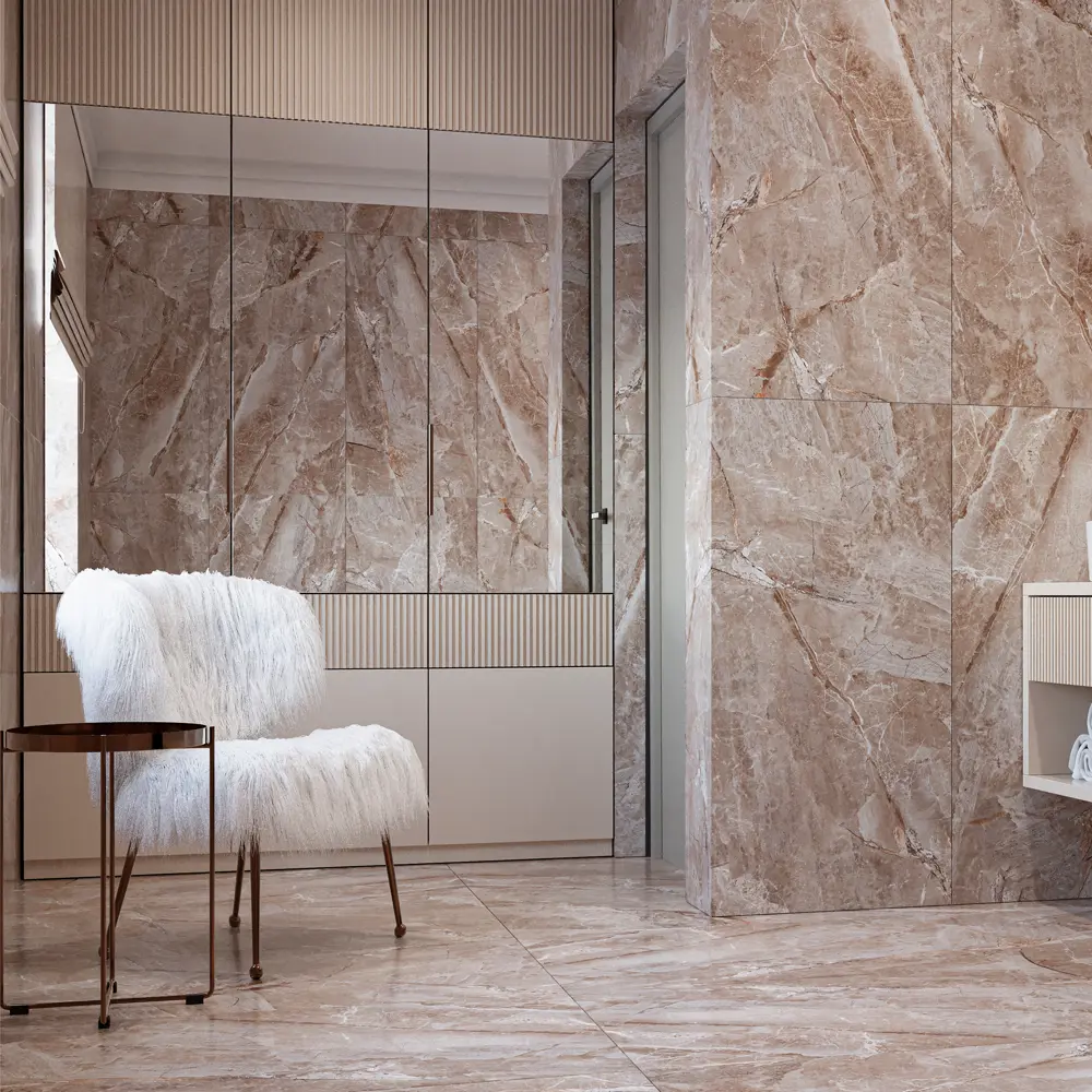Глазурованный керамогранит Abgres Aquafina 60x120 см 1.44 м² матовый цвет коричневый 89461845 STLM-2028364 Santreyd - Вид №3