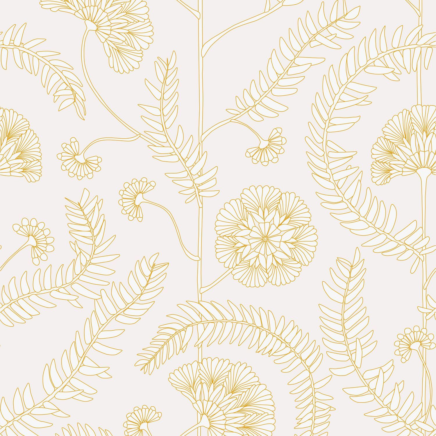 Обои с цветочными мотивами Ressource Faune &amp ARCH-00124515 - Вид №7