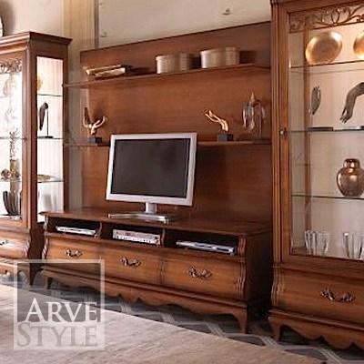 Arvestyle Тумба под телевизор из массива дерева с ящиками Fenice Fn-0427 - Вид №1