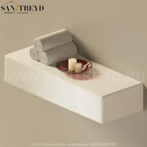 Flaminia BRICK Полка белая 5090.9016