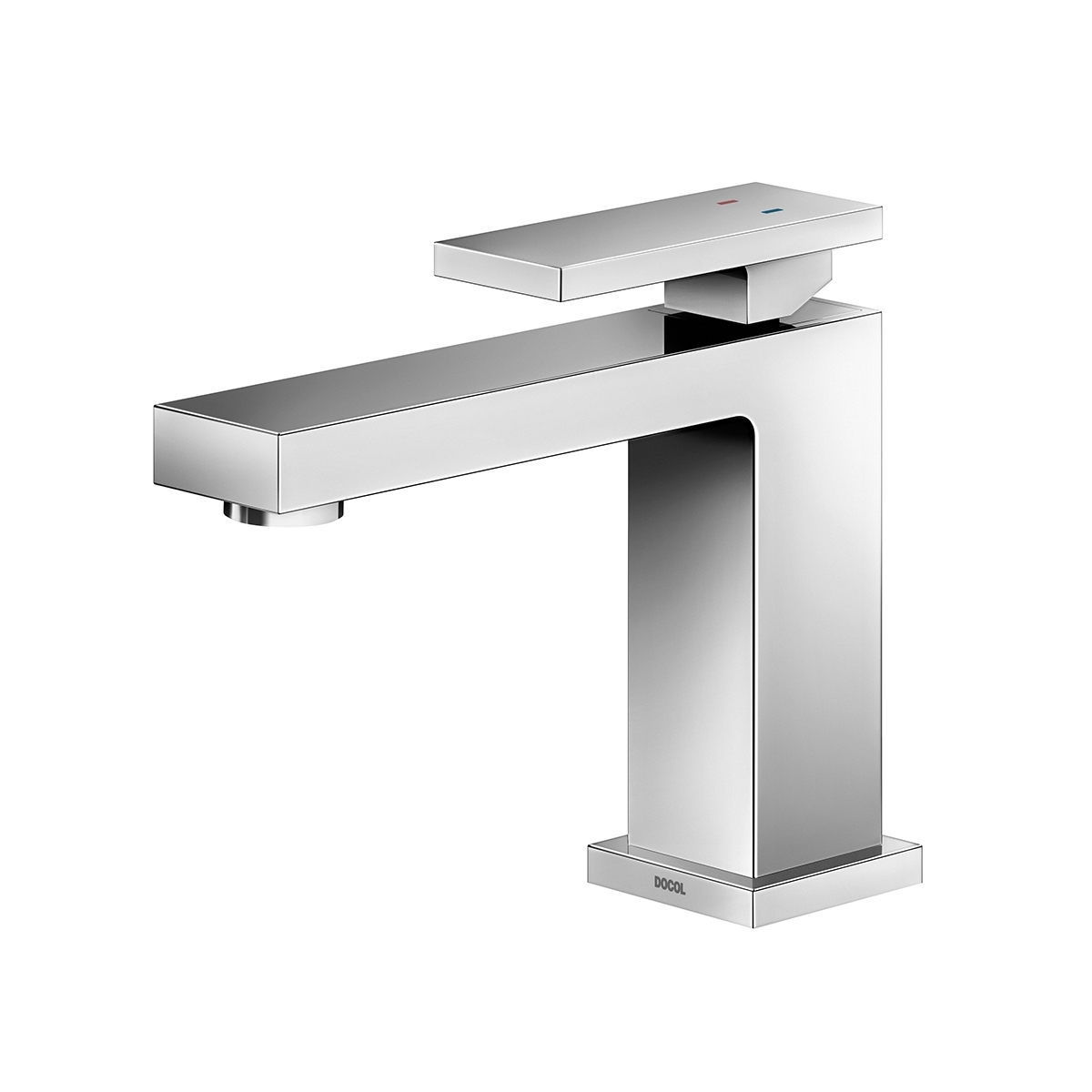 00925306 Одинарный рычаг для ванной комнаты с матовым золотом Docol NEW EDGE 