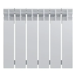 Zerten Bimetal 500/80 — биметаллический радиатор на 6 секций с боковым подключением 89377821