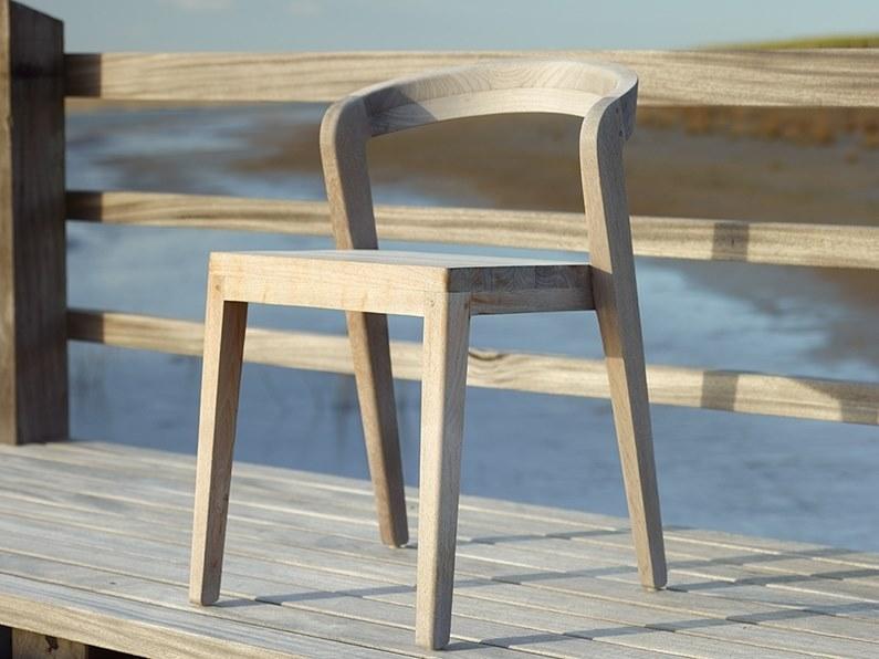 Wildspirit Садовый стул из тика с открытой спинкой Play sun-id-1475753 - Вид №1