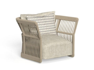 Кресло для сада с морской веревкой