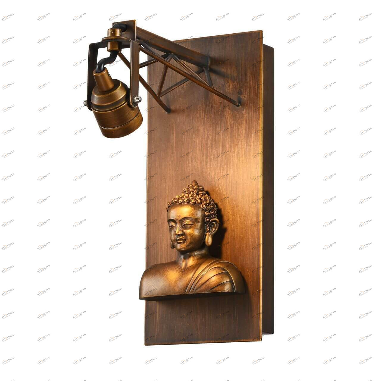 Спот настенный светодиодный бронзовый Exposition 2077-1W FAVOURITE EXPOSITION 00-3925420 Бронза 