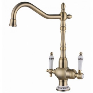Zorg ZR 336 YF-50 Br Смеситель для кухни Zorg 360х230