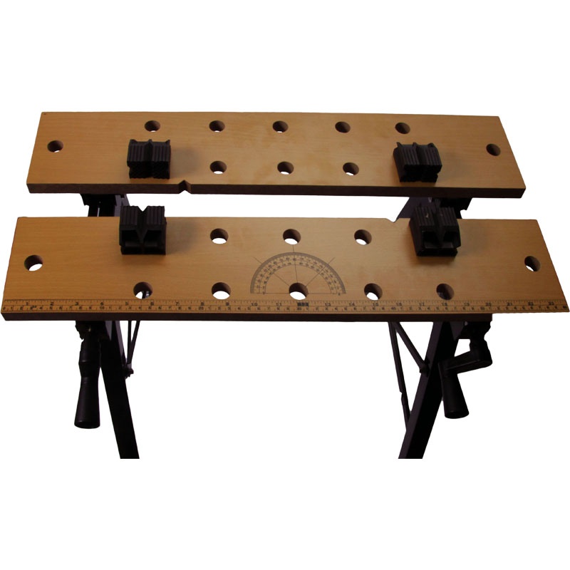 61987 Калибр Верстак универсальный складной для столярных работ ВУСН-605/120  - Вид №2