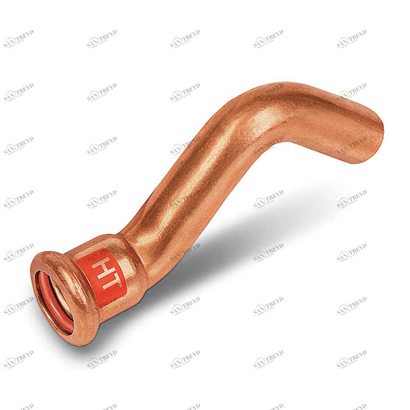 11208628 SANHA 12086 пресс-фитинг солн.,медь, обводное колено ВПр-НПр 28 мм 