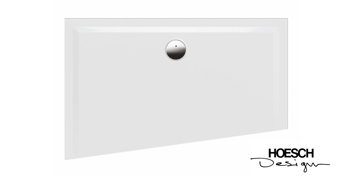 Душевой поддон трапеция левосторонняя MUNA 120х90 см HOESCH 5583 - Вид №3