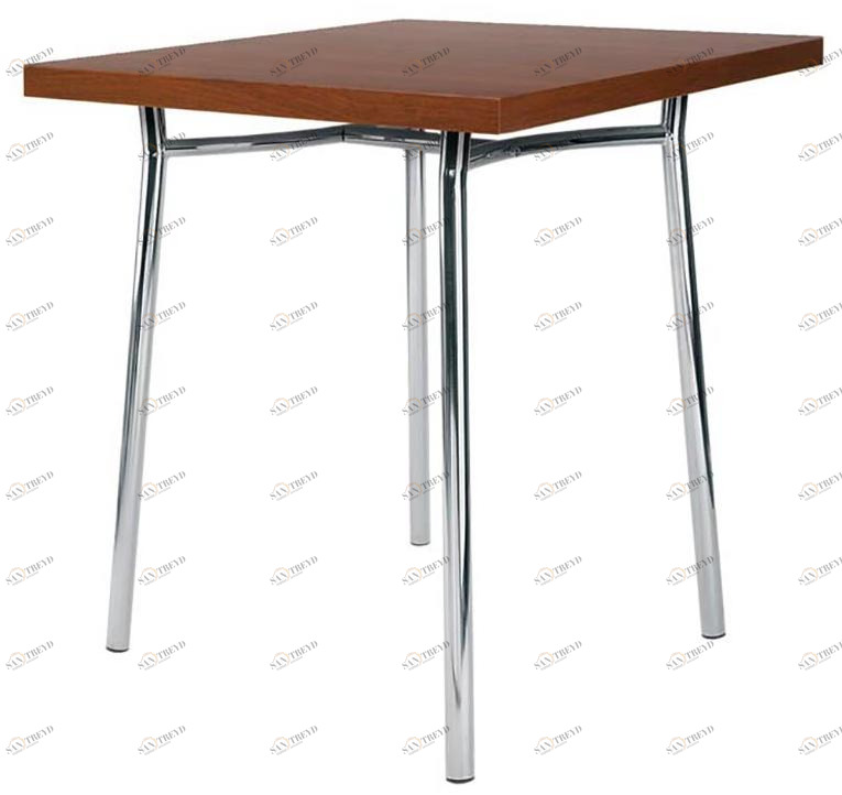 2700 Стол Tiramisu 70*70 Nut R-HOME 460402+401118_темный орех