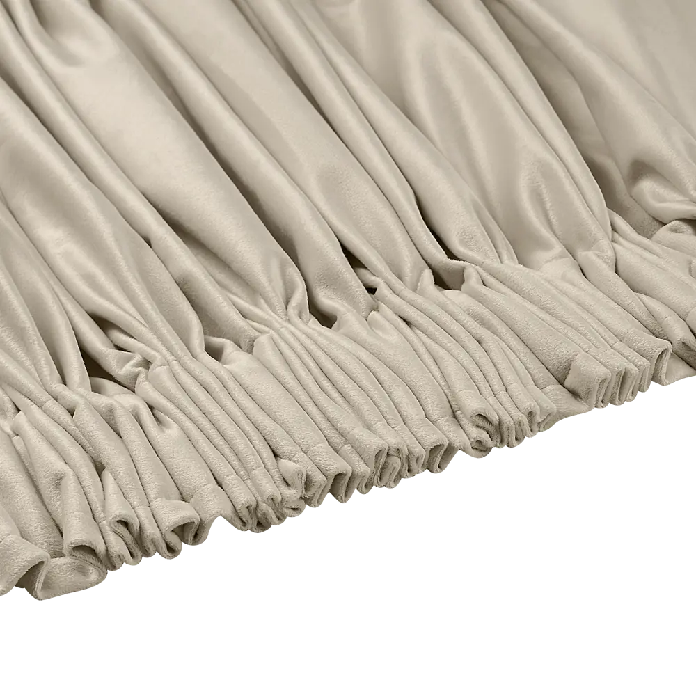 KREAFORTA Annalise - штора блэкаут с лентой и скрытыми петлями 200x280 см экрю 89405466 STLM-1583371 - Вид №6