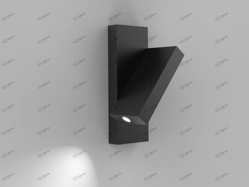 NEXO LUCE Регулируемый светодиодный настенный светильник из стали Oxen wall/ceiling lamp 7131c0