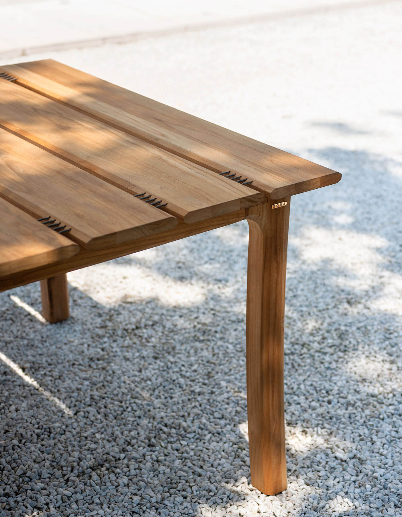 Прямоугольный садовый стол из тикового дерева RODA Teseo ARCH-00070254 - Вид №7