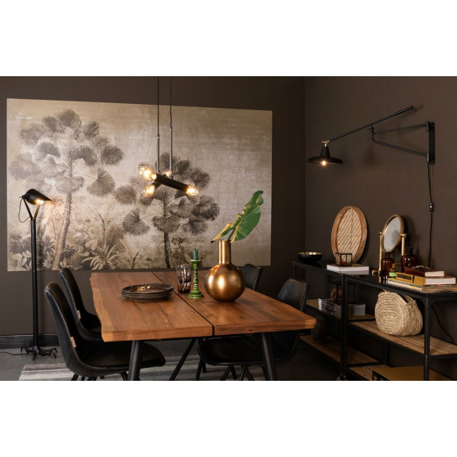 Лампа настенная Hector, черная Dutchbone 5400031 - Вид №2