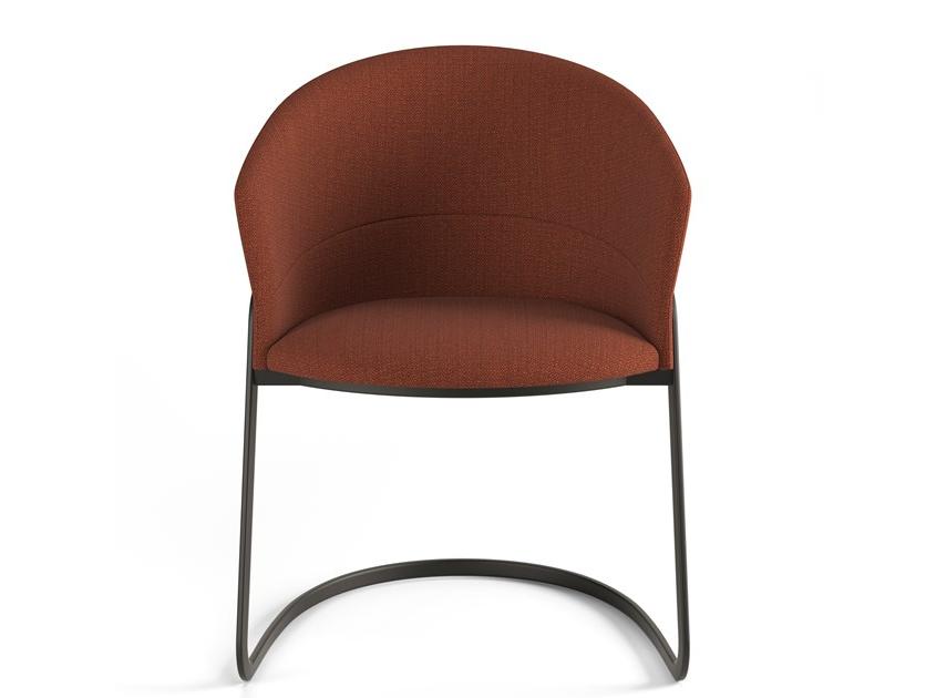 Viccarbe Мягкий консольный стул Copa Cocl - Вид №1