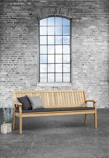 solpuri Садовая скамейка из тика с подлокотниками Windsor sun-id-1347287 - Вид №4